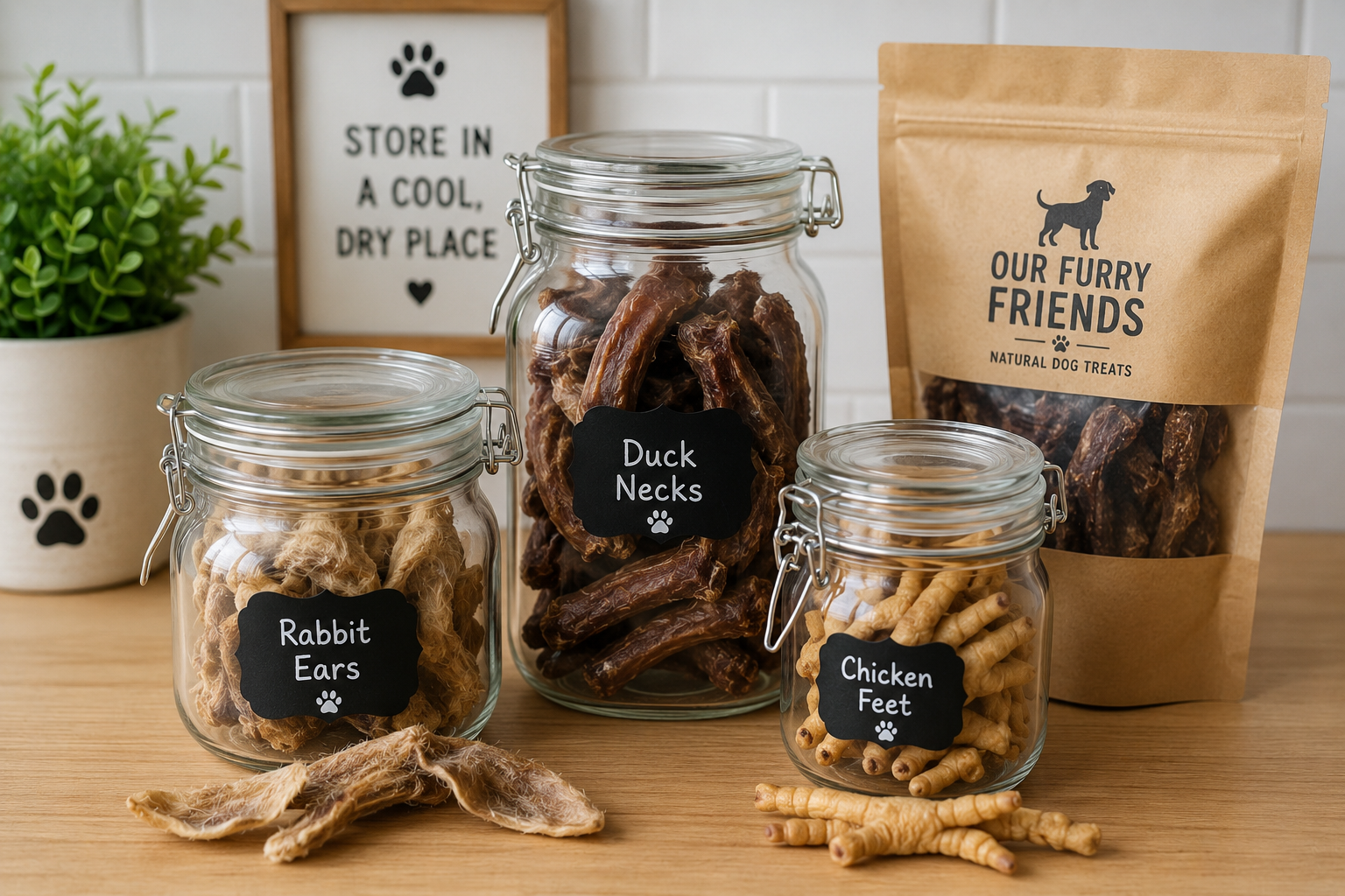 How to Store Natural Dog Treats Properly