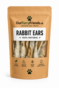 🔥 Chester's Pick — Natural Rabbit Ears for Dogs – 100% Natural Dog Treats